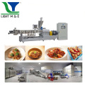 Vegetarian soya meat extruder